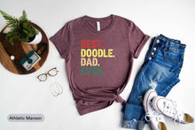 Load image into Gallery viewer, Best Doodle Dad Ever Shirt, Golden Doodle Shirt, Labradoodle Dad Shirt, Golden Doodle Dog Dad
