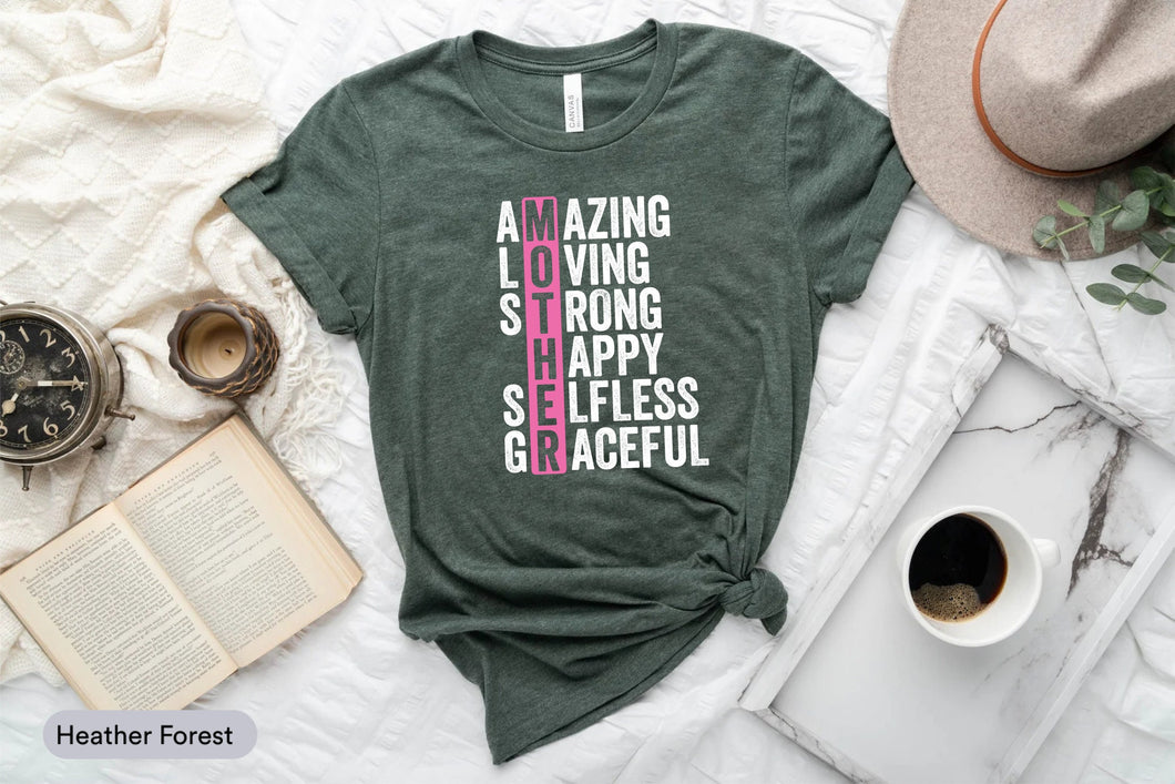 Mother Shirt, Best Mom Shirt, Mothers Day Shirt, Amazing Mother Shirt, Gift For Mom, Mom Life Shirt