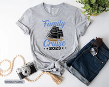 Load image into Gallery viewer, Family Cruise 2023 Shirt, Family Trip Shirt, Summer Shirt, Family Cruise Shirt, Cruise Vacation Shirt, Boat Trip Shirt
