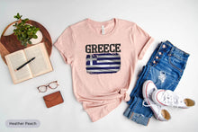 Load image into Gallery viewer, Greece Flag Shirt, Greece Is Calling Shirt, Greece Pride Shirt, Greece Travel Shirt, Greece Tourist Shirt
