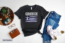 Load image into Gallery viewer, Greece Flag Shirt, Greece Is Calling Shirt, Greece Pride Shirt, Greece Travel Shirt, Greece Tourist Shirt
