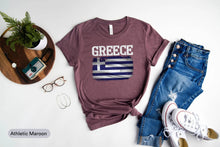 Load image into Gallery viewer, Greece Flag Shirt, Greece Is Calling Shirt, Greece Pride Shirt, Greece Travel Shirt, Greece Tourist Shirt
