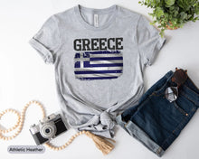 Load image into Gallery viewer, Greece Flag Shirt, Greece Is Calling Shirt, Greece Pride Shirt, Greece Travel Shirt, Greece Tourist Shirt
