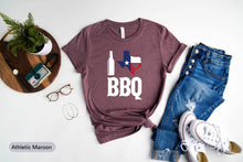 Load image into Gallery viewer, Texas BBQ Shirt, BBQ Lover Shirt, Grilling Master Shirt, Grilling Shirt, BBQ Competition Shirt, Barbecue Party Shirt, Meat Smoker Shirt
