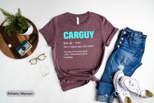 Load image into Gallery viewer, Carguy Definition Shirt, Car Lover Shirt, Car Enthusiast Shirt, Car Fan Shirt, Racing Car Shirt, Car Mechanic Shirt
