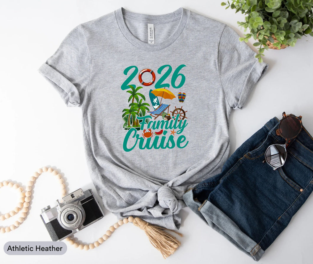 2026 Family Cruise Shirt, Cruise Shirt, Cruise Life Shirt, Cruise Vacation Shirt, Cruise Squad Shirt, Family Vacation