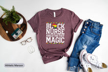 Load image into Gallery viewer, Black Nurse Anesthetist Magic Shirt, Anesthesia Nurse Shirt, CRNA Shirt, Anesthesiologist Shirt
