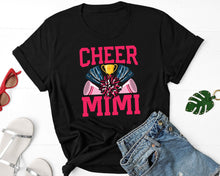 Load image into Gallery viewer, Cheer Mimi Shirt, Cheerleader Shirt, Cheer Bling Shirt, Cheerleader Squad Shirt, Cheerleader Coach
