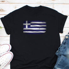 Load image into Gallery viewer, Greek Flag Shirt, Hellenic Republican Shirt, Pride Hellenes Shirt, Greece Is Calling Shirt, Greece Travel Shirt
