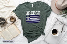 Load image into Gallery viewer, Greece Flag Shirt, Greece Is Calling Shirt, Greece Pride Shirt, Greece Travel Shirt, Greece Tourist Shirt
