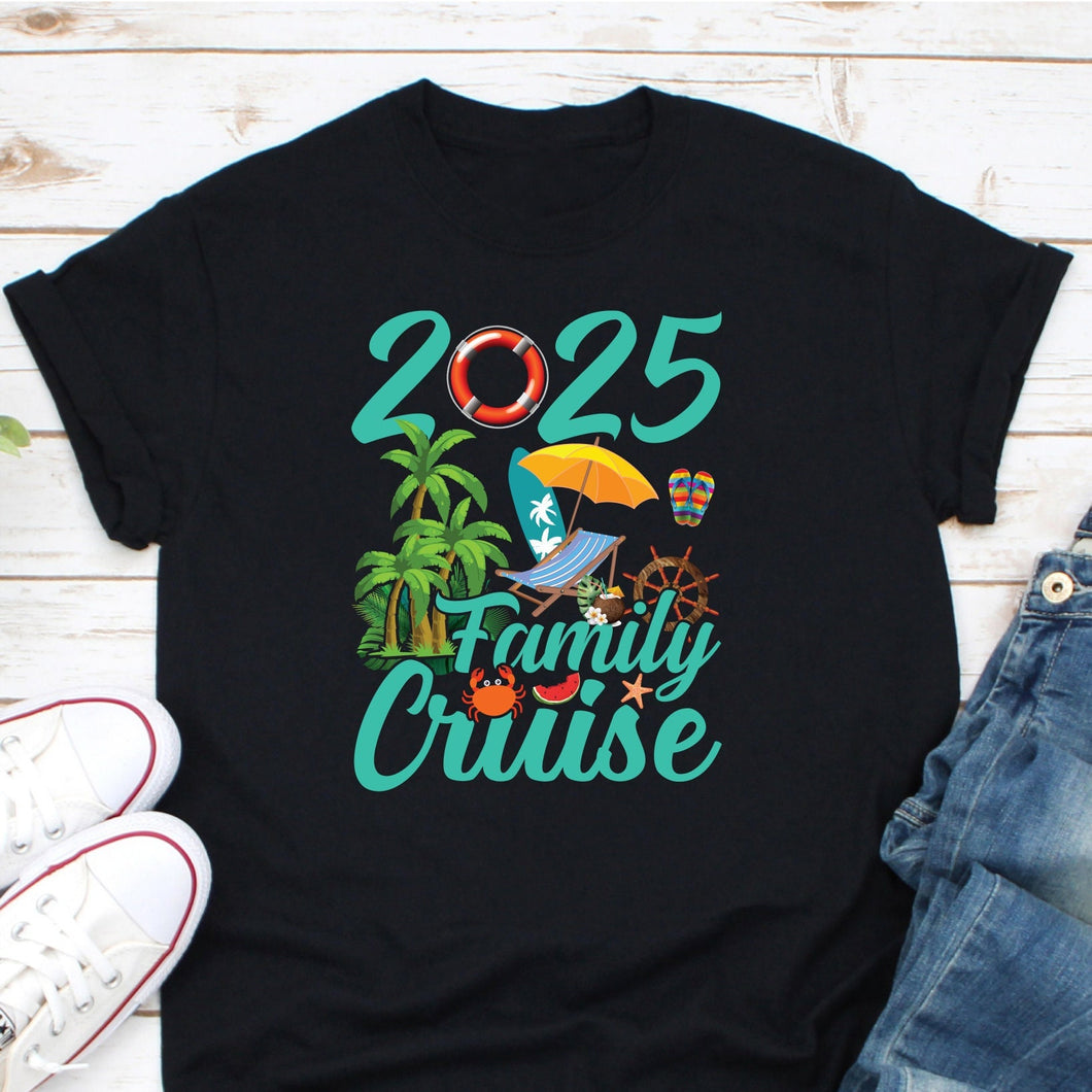 2025 Family Cruise Shirt, Family Trip Shirt Cruise Vacation, 2025 Cruise Squad