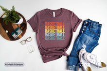 Load image into Gallery viewer, Basketball Shirt, Basketball Lover Shirt, Basketball Fan Shirt, Love Basketball Shirt, Basketball Player Shirt
