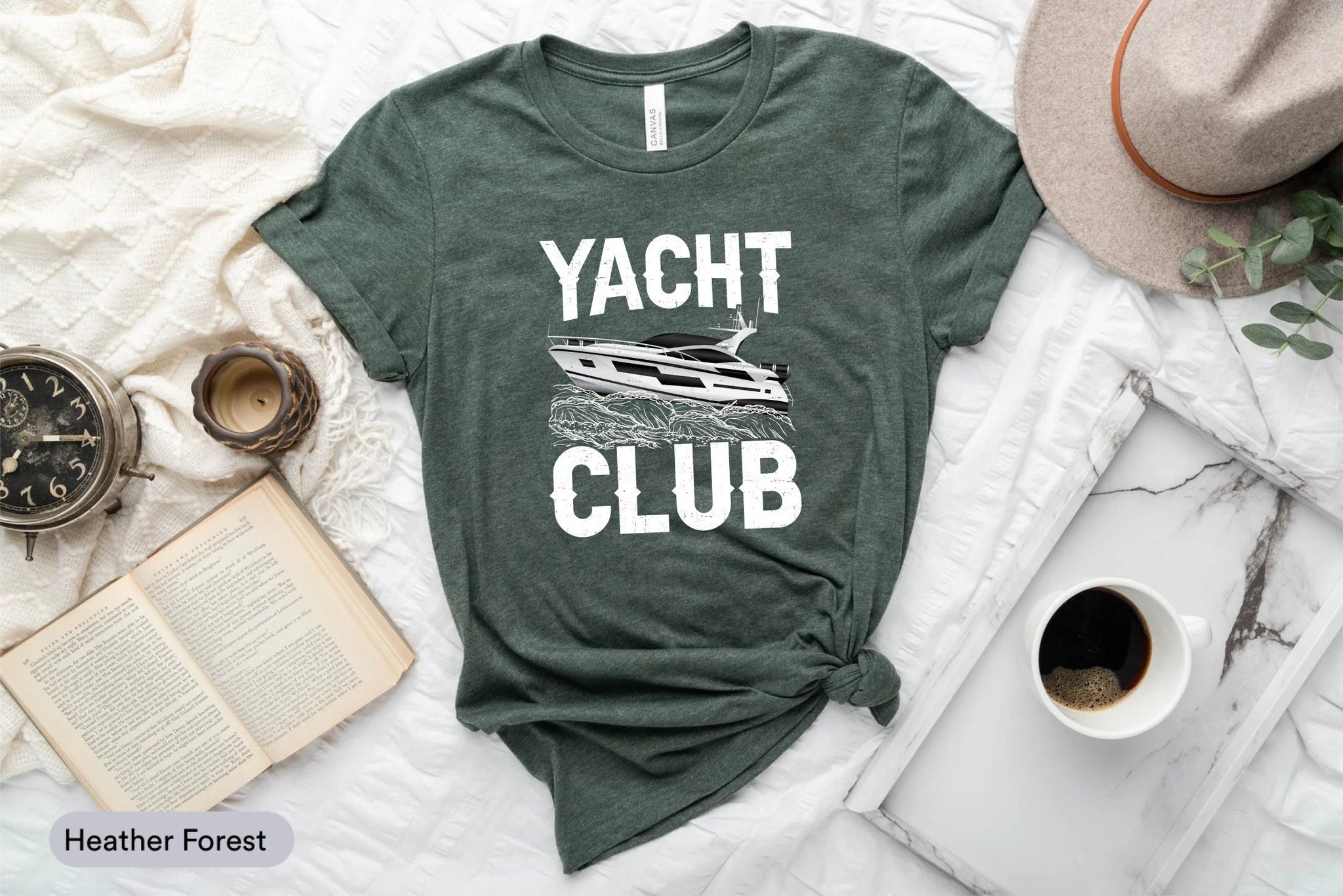 Yacht Club Shirt, Yacht River Shirt, Sailboat Shirt, Sailing Shirt