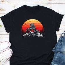 Load image into Gallery viewer, Retro Biker Shirt, Bicycle Gift, Bike Lover Shirt, Bike Adventure Shirt, Mountain Biking Shirt, Cyclist Shirt
