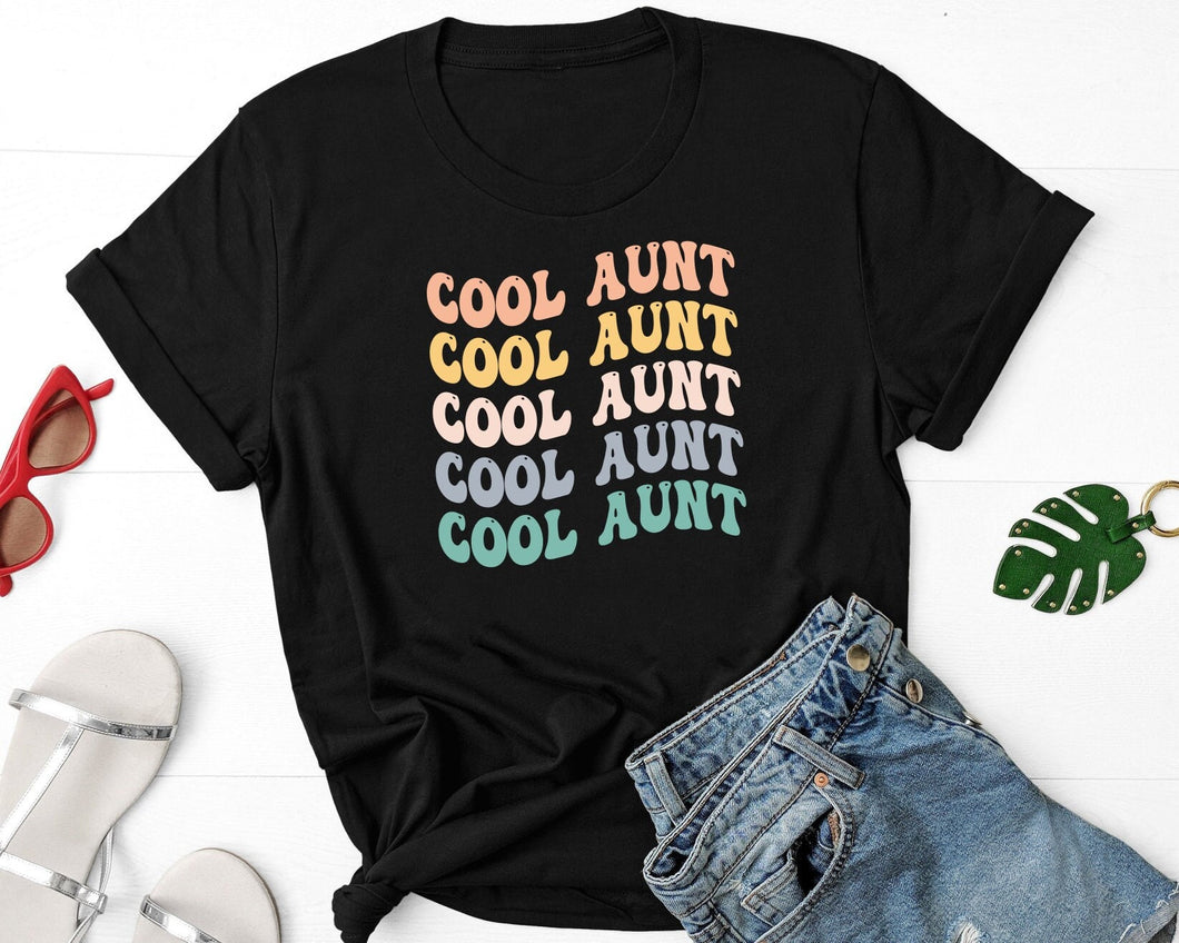 Cool Aunt Shirt, Auntie Shirt, Gift For Aunt, Aunt Birthday Shirt, Auntie To Be Shirt, Auntie Gift