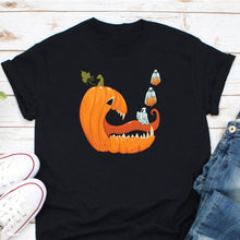 Load image into Gallery viewer, Halloween Pumpkin Shirt, Hello Pumpkin Shirt, Pumpkin Face Fun Shirt, Halloween Party Shirt
