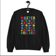 Load image into Gallery viewer, Master Builder Shirt, Funny Building Blocks Shirt, Builder Ornament Shirt, Building Brick Shirt
