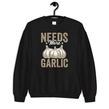 Load image into Gallery viewer, Needs More Garlic Shirt, Cooking Shirt, Gifts For Chefs, Food Lover Shirt, Culinary School Shirt
