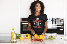 Load image into Gallery viewer, Queen Of The Kitchen Shirt, Mom Chef Shirt, Female Chef Shirt, Culinary Tools Shirt, Kitchen Mom Shirt
