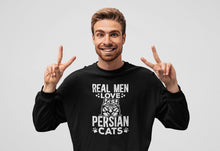 Load image into Gallery viewer, Real Men Love Persian Cats Shirt, Cat Lover Shirt, Cat Owner Shirt, Cat Lover Gift, Gift For Cat Lovers
