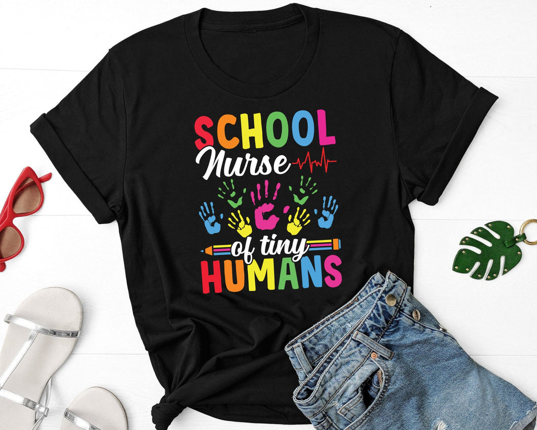 School Nurse Of Tiny Humans Shirt, Peds Nurse Shirt, Daycare Nurse Shirt, NICU Nurse Shirt