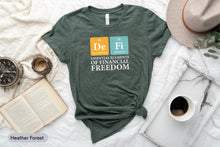 Load image into Gallery viewer, Decentralized Finance Shirt, Essential Elements Of Financial Freedom Shirt, Defi Shirt, Bitcoin Shirt
