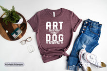 Load image into Gallery viewer, Art Teacher And Dog Mom Shirt, Art Teacher Shirt, Dog Mom Shirt, Dog Lover Shirt, Artist Shirt
