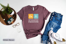 Load image into Gallery viewer, Decentralized Finance Shirt, Essential Elements Of Financial Freedom Shirt, Defi Shirt, Bitcoin Shirt
