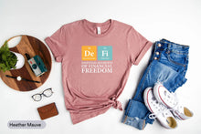 Load image into Gallery viewer, Decentralized Finance Shirt, Essential Elements Of Financial Freedom Shirt, Defi Shirt, Bitcoin Shirt
