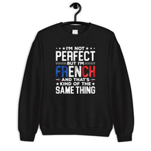 Load image into Gallery viewer, I&#39;m Not Perfect But I&#39;m French Shirt, I Love France Shirt, France Shirt, France Flag Shirt, Gift For French Friend
