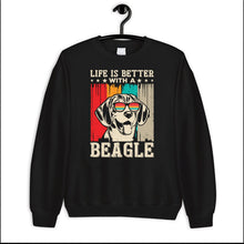 Load image into Gallery viewer, Life Is Better With A Beagle Shirt, Beagle Mom Shirt, Beagle Dog Shirt, Beagle Dad Shirt, Beagle Owner Shirt
