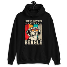 Load image into Gallery viewer, Life Is Better With A Beagle Shirt, Beagle Mom Shirt, Beagle Dog Shirt, Beagle Dad Shirt, Beagle Owner Shirt
