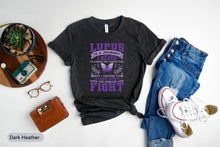 Load image into Gallery viewer, Lupus Is A Journey Shirt, Lupus Awareness Shirt, Lupus Support Shirt, Lupus Warrior Shirt, I Wear Purple Shirt
