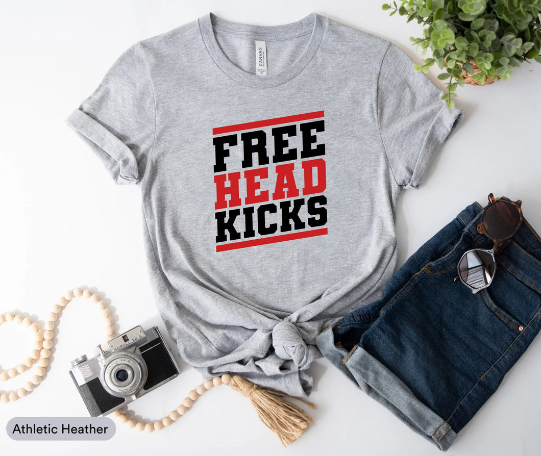 Free Head Kicks Shirt, Karate Fighters Gift, Taekwondo Shirt, Jiujitsu Fighter Shirt, Black Belt Shirt