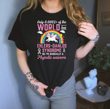 Load image into Gallery viewer, Ehlers Danlos Syndrome Shirt, EDS Syndrome Awareness, Connective Tissue Disorder, EDS Warrior Shirt
