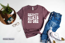 Load image into Gallery viewer, Equality Hurts No One Shirt, Human Rights Shirt, Black Lives Matter, Gay Pride Shirt, LGBTQ Shirt
