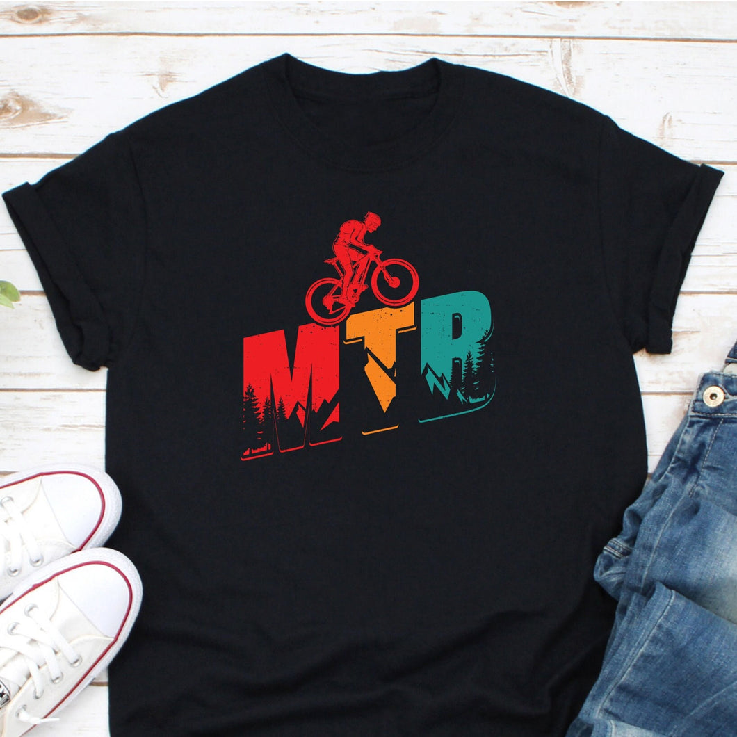 MTB Shirt, Mountain Bike Shirt, Mountain Biker Gift, Mountain Biking Enthusiasts Shirt, Gift For MTB