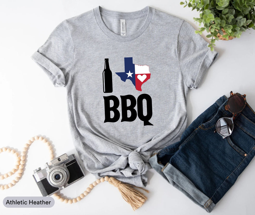 Texas BBQ Shirt, BBQ Lover Shirt, Grilling Master Shirt, Grilling Shirt, BBQ Competition Shirt, Barbecue Party Shirt, Meat Smoker Shirt