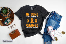 Load image into Gallery viewer, In June We Wear Orange Shirt, Gun Violence Awareness Shirt, Peace No Gun Shirt, Stop Gun Shirt, No Guns
