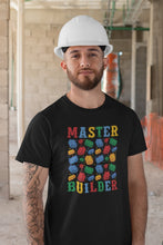 Load image into Gallery viewer, Master Builder Shirt, Funny Building Blocks Shirt, Builder Ornament Shirt, Building Brick Shirt
