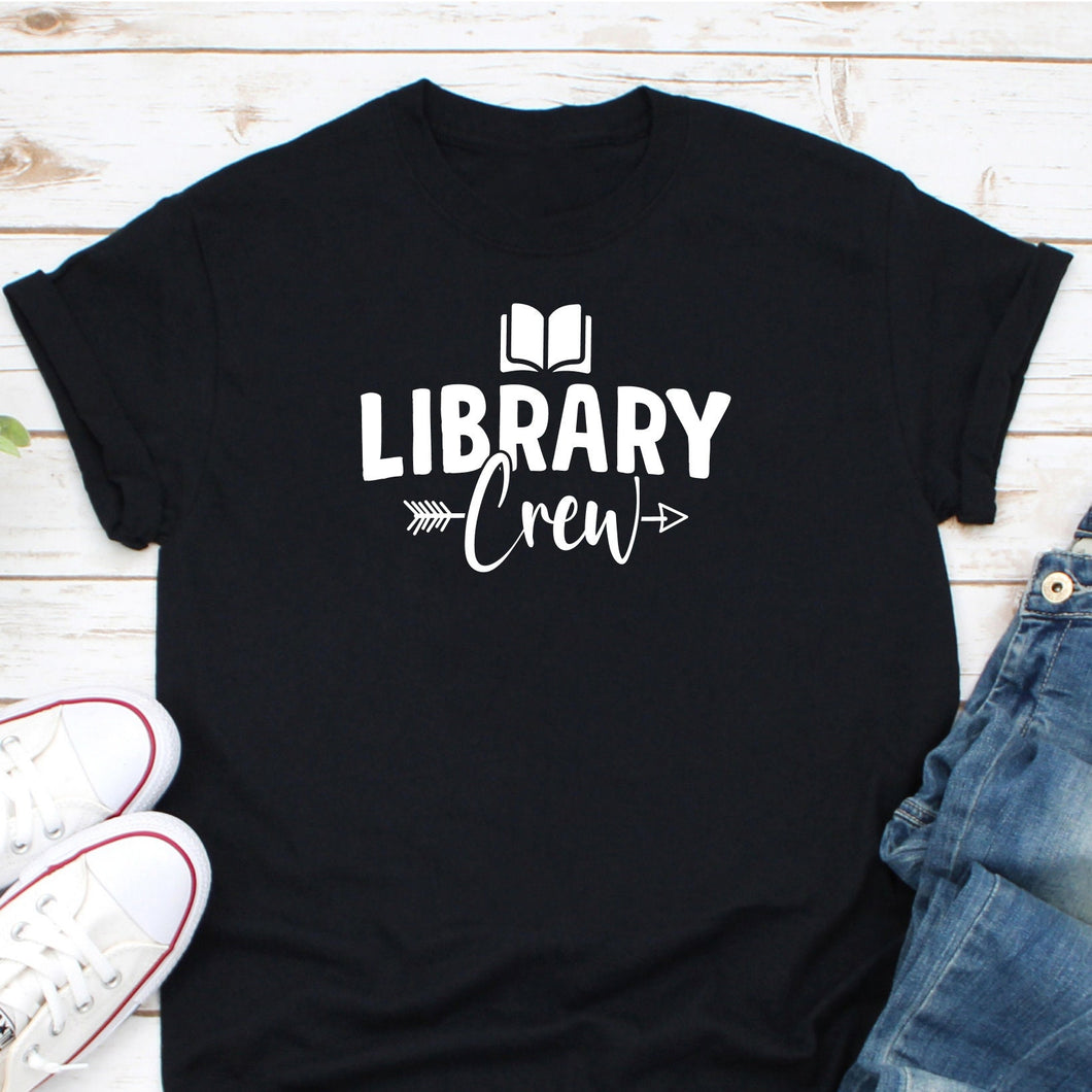 Library Crew Shirt, Library Assistant Shirt, Book Shelf Shirt, Librarian Shirt, Bookish Shirt, Bookworm Shirt