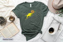 Load image into Gallery viewer, Bitcoin Bull Shirt, Crypto Shirt, Cryptocurrency Shirt, HODL Cryptocurrency Shirt, Gift For Bitcoin Trader
