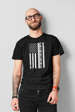Load image into Gallery viewer, Piano American Flag Shirt, Pianist USA Shirt, Piano Lover Shirt, Piano Student Shirt, Piano Music Shirt
