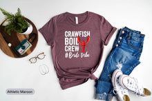 Load image into Gallery viewer, Crawfish Boil Crew Shirt, Crawfish Festival Shirt, Crawfish Season Shirt, Crawfish Lover Shirt
