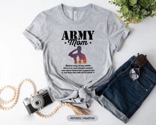 Load image into Gallery viewer, Army Mom Behind Every Strong Soldier Shirt, Love My Soldier Mom, Love Army Shirt
