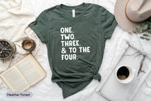 Load image into Gallery viewer, One Two Three &amp; To The Four Shirt, Toddler Birthday Shirt, Fourth Birthday Shirt, Four Years Old Shirt
