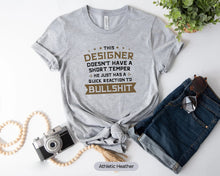 Load image into Gallery viewer, Askhole , Designer shirt, Freelancer T-shirt, Artist tee, Graphic Designer gift
