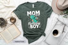 Load image into Gallery viewer, Mom Of The Birthday Boy Shirt, Mom Birthday Boy, Birthday Shirt Mom, Dino Mom Tee
