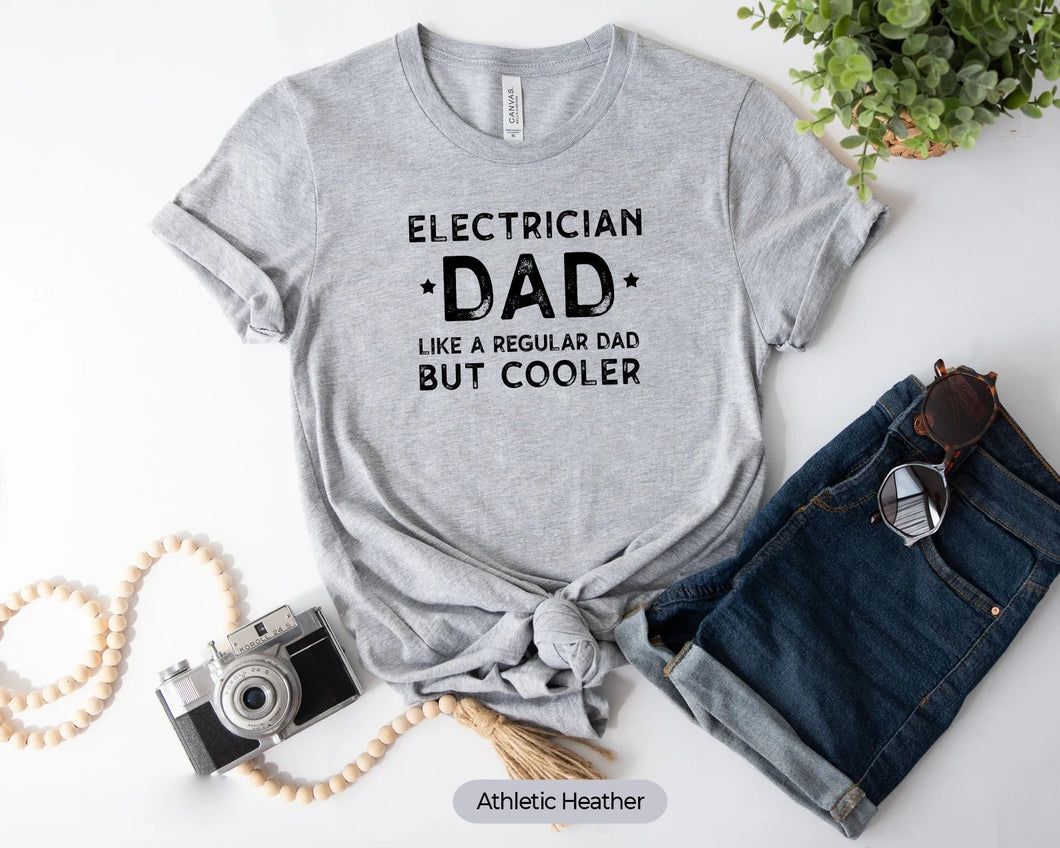 Electrician Shirt, Fathers Day Gift Idea, Gift for Electrician, Electrician Job Shirt