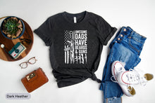 Load image into Gallery viewer, Awesome Dads Have Guns And Bear Shirt, Beard Lover Shirt, Veteran Dad Shirt, Military Dad Shirt
